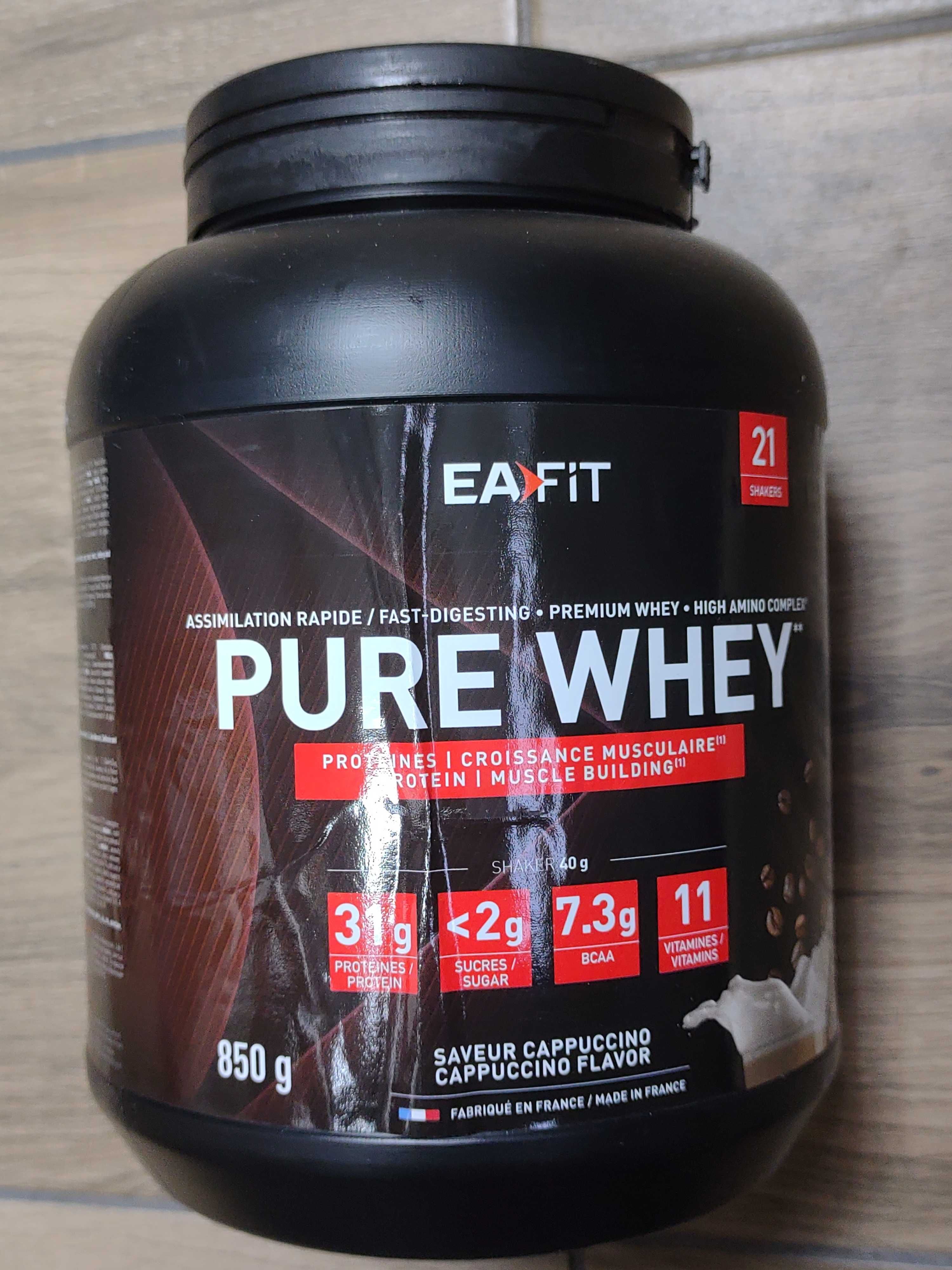 Eafit Pure Whey 850 g Smak cappuccino