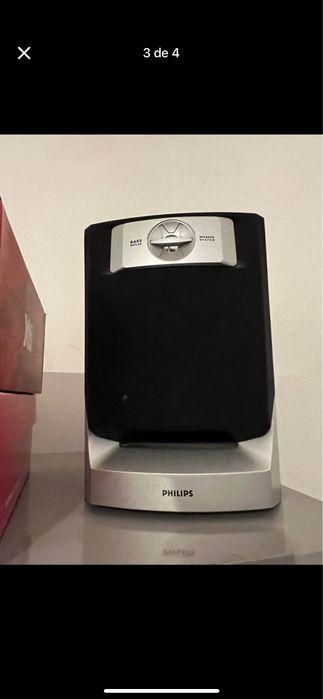 Radio com colunas philips