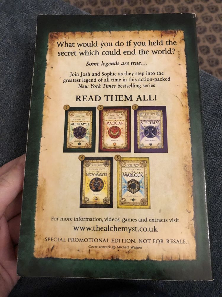 The alchemyst scott alchemik ksiazka po angielsku