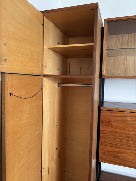 Meblościanka wysoki połysk prl regał