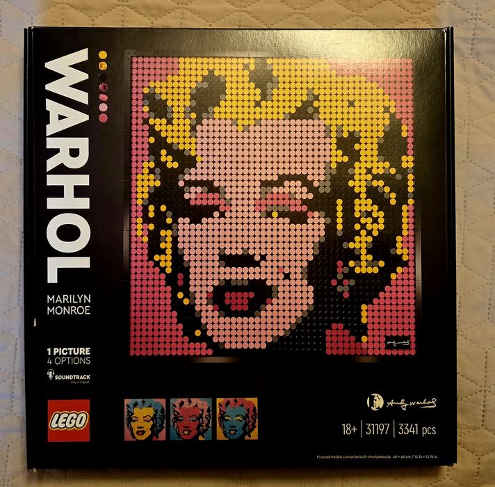LEGO® 31197 Art - Andy Warhol's Marilyn Monroe