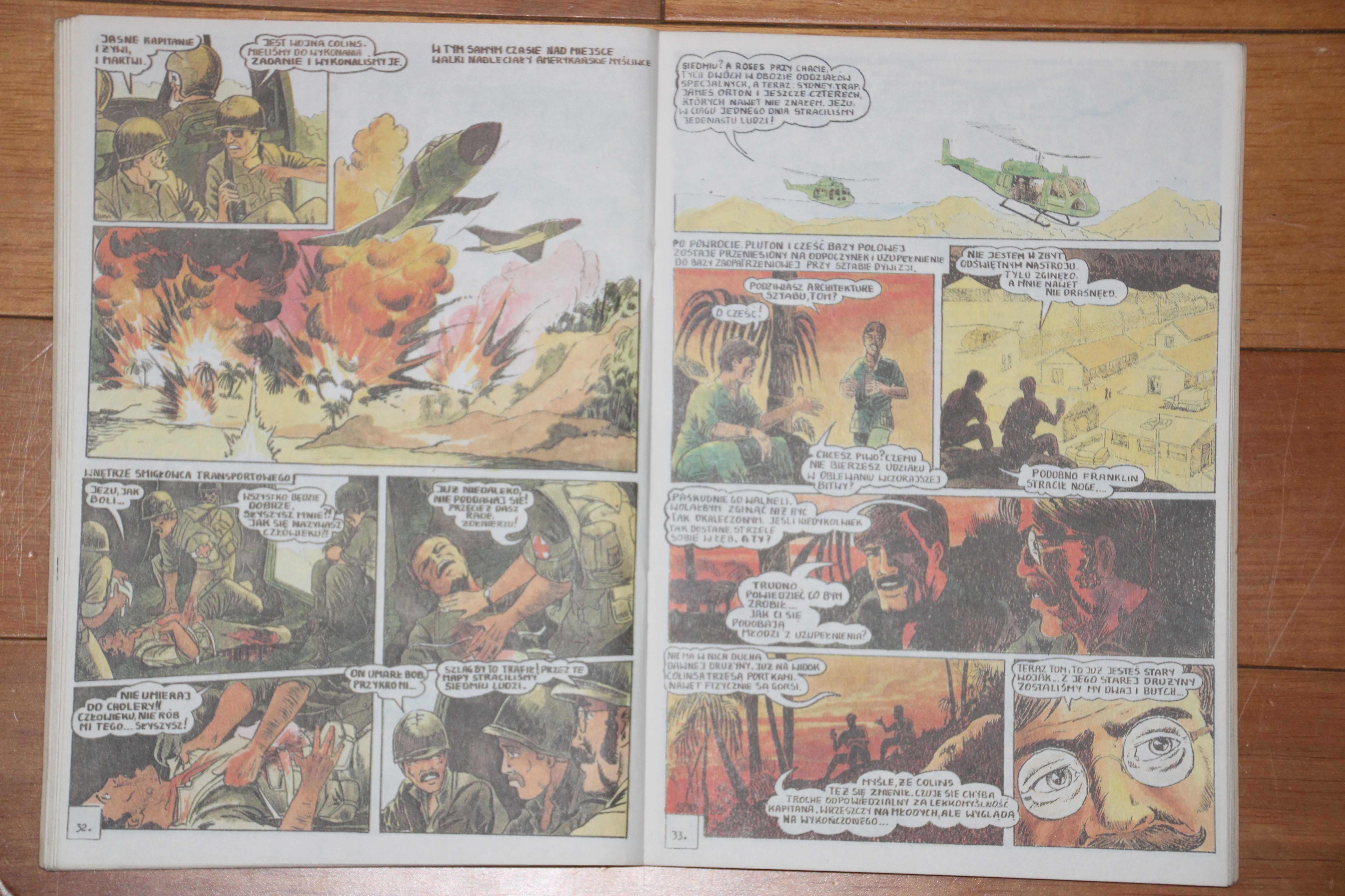 Good Morning Vietnam, polski komiks z 1991 r. Roman Pierzgalski