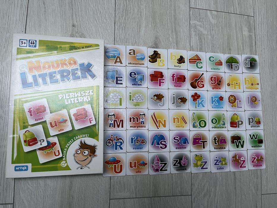 Gra edukacyjna Nauka literek