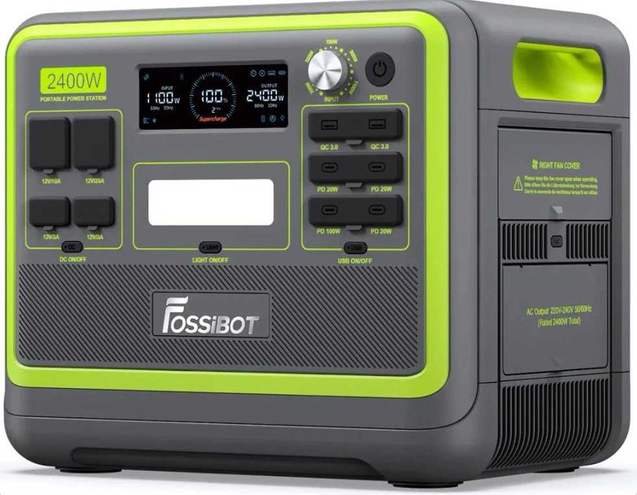 Зарядна станція Fossibot F2400 Green