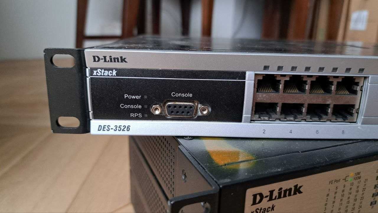 D-Link DES-3526 мережевий світч