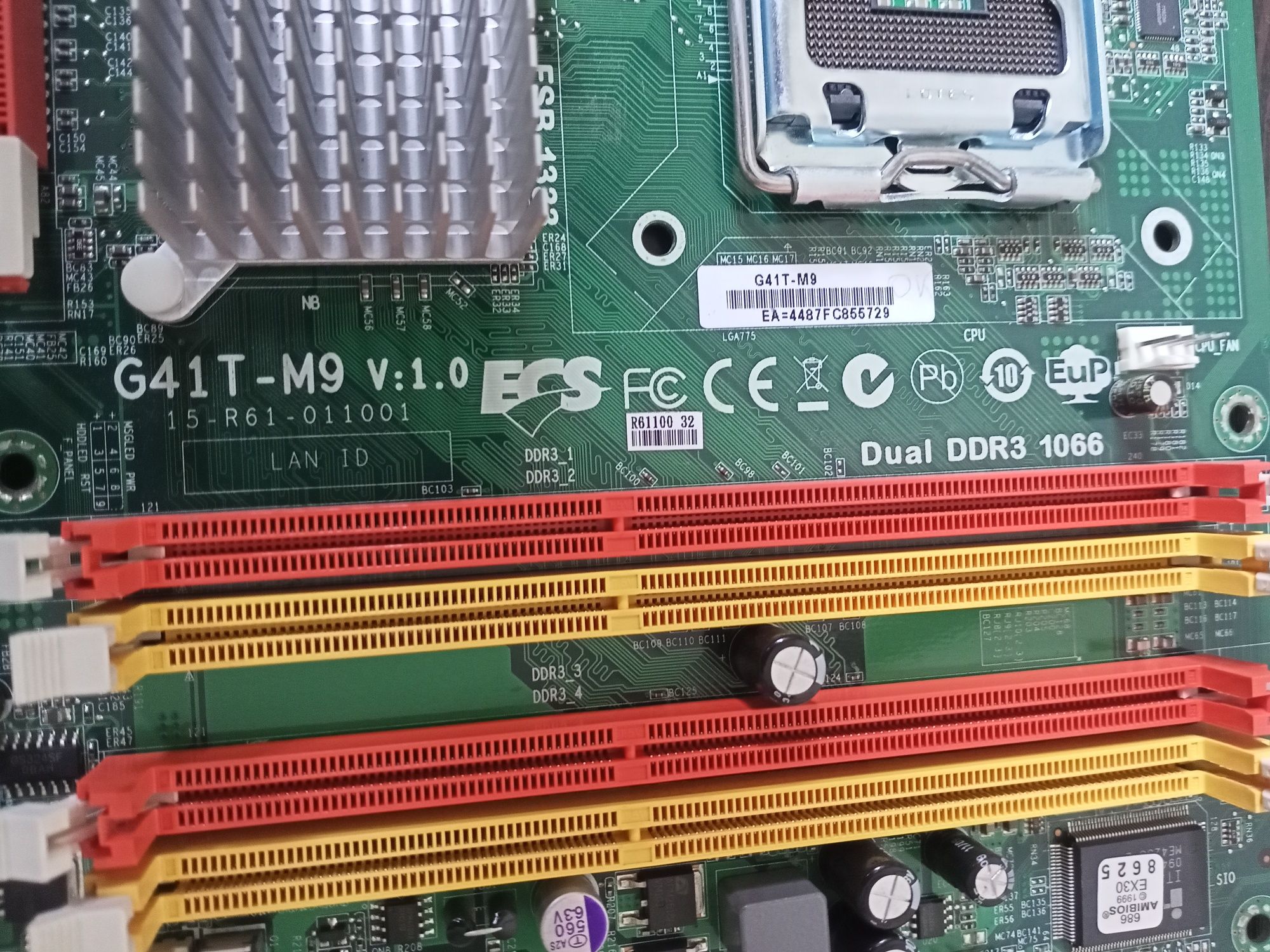 Материнська плата Elitegroup ECS G41T-M9 v1.0 s775 DDR3