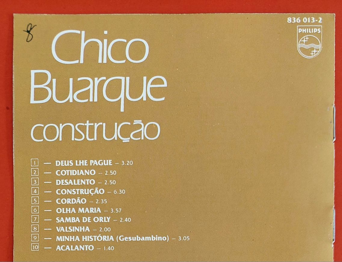 CD Construção Chico Buarque