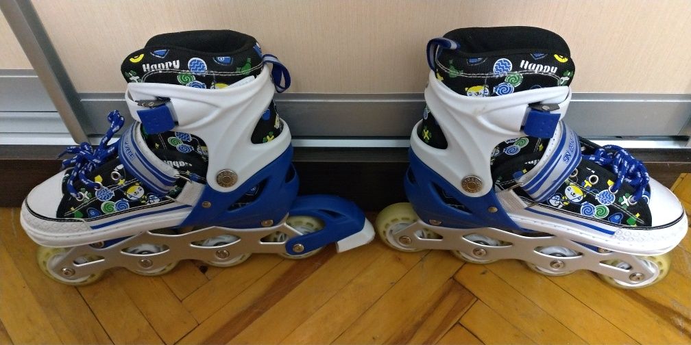Ролики бігові,In line skates,34-39 розмір,б/у