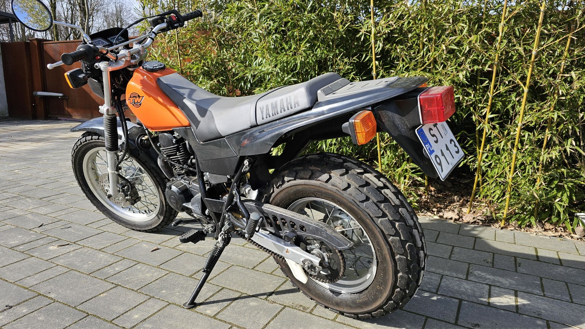 Yamaha TW 125 adventure. Po generalnym remoncie.