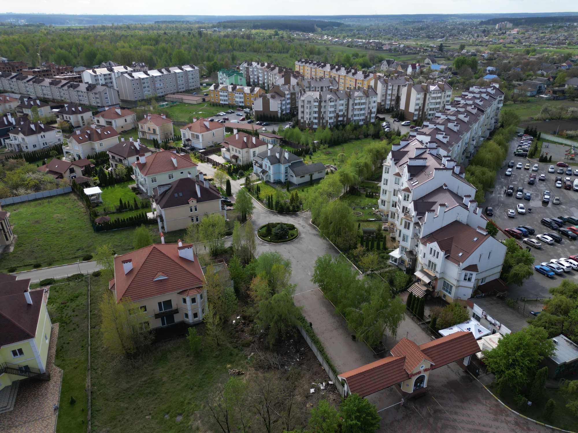 1К квартира 42,24м2, котеджне містечко біля Ірпеня!