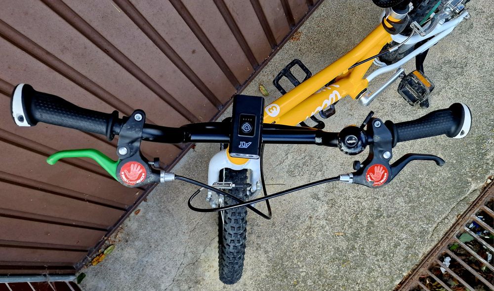 Żółty Woom 3 AutoMagic z przerzutką