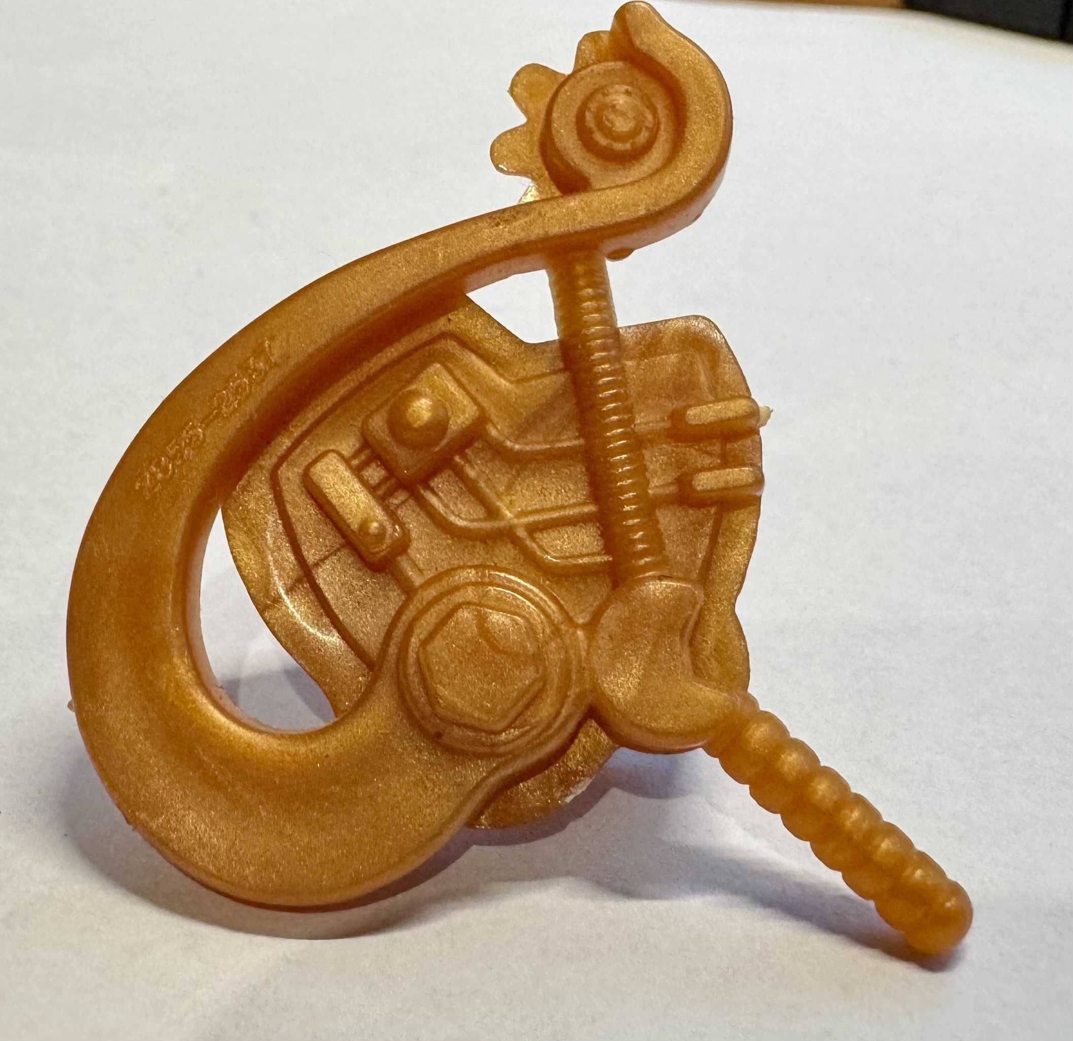 Mattel 1986 MOTU He-man Playset Eternia Gold Harp Bow
