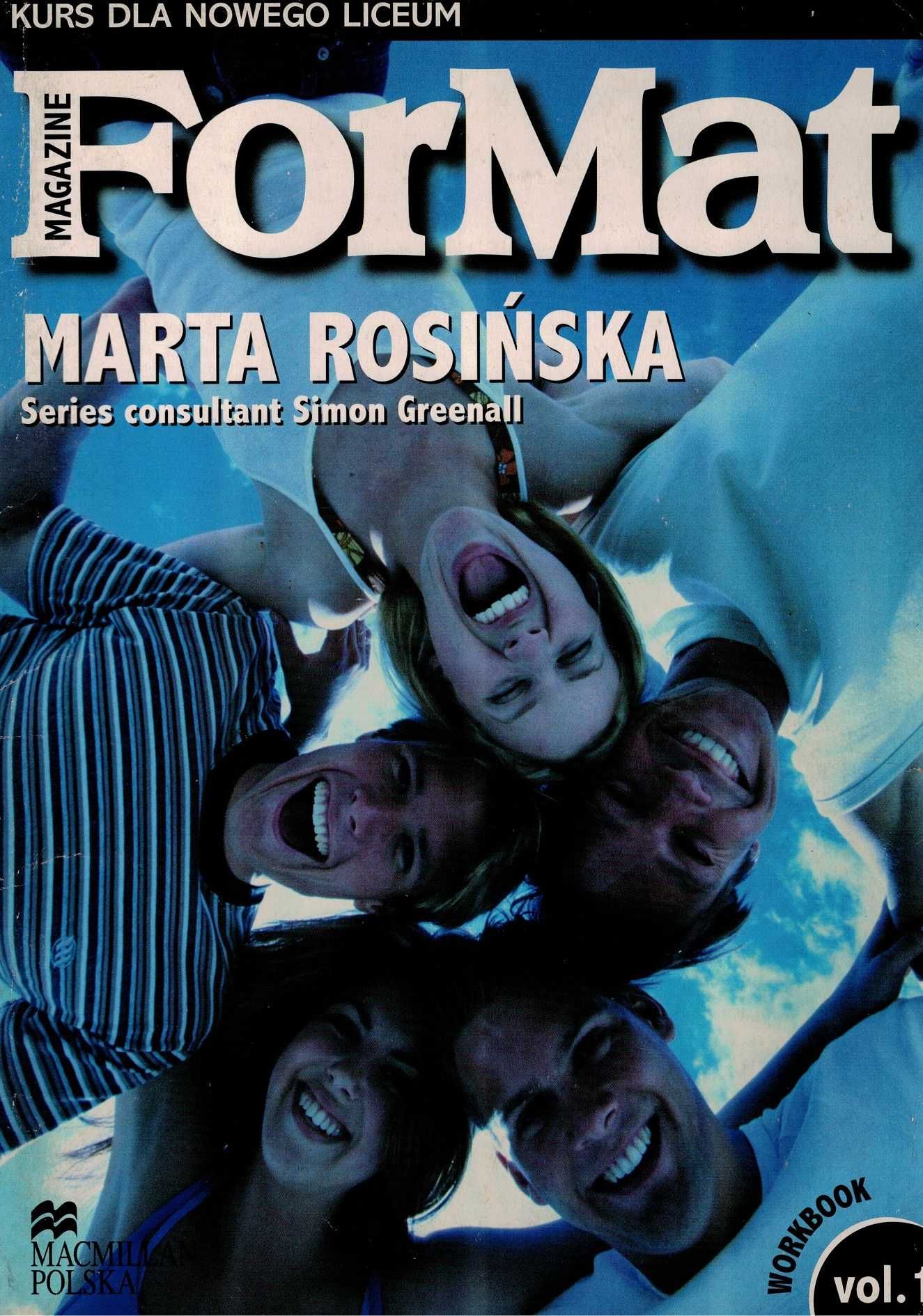 FORMAT magazine workbook podręcznik do angielskiego Marta Rosińska