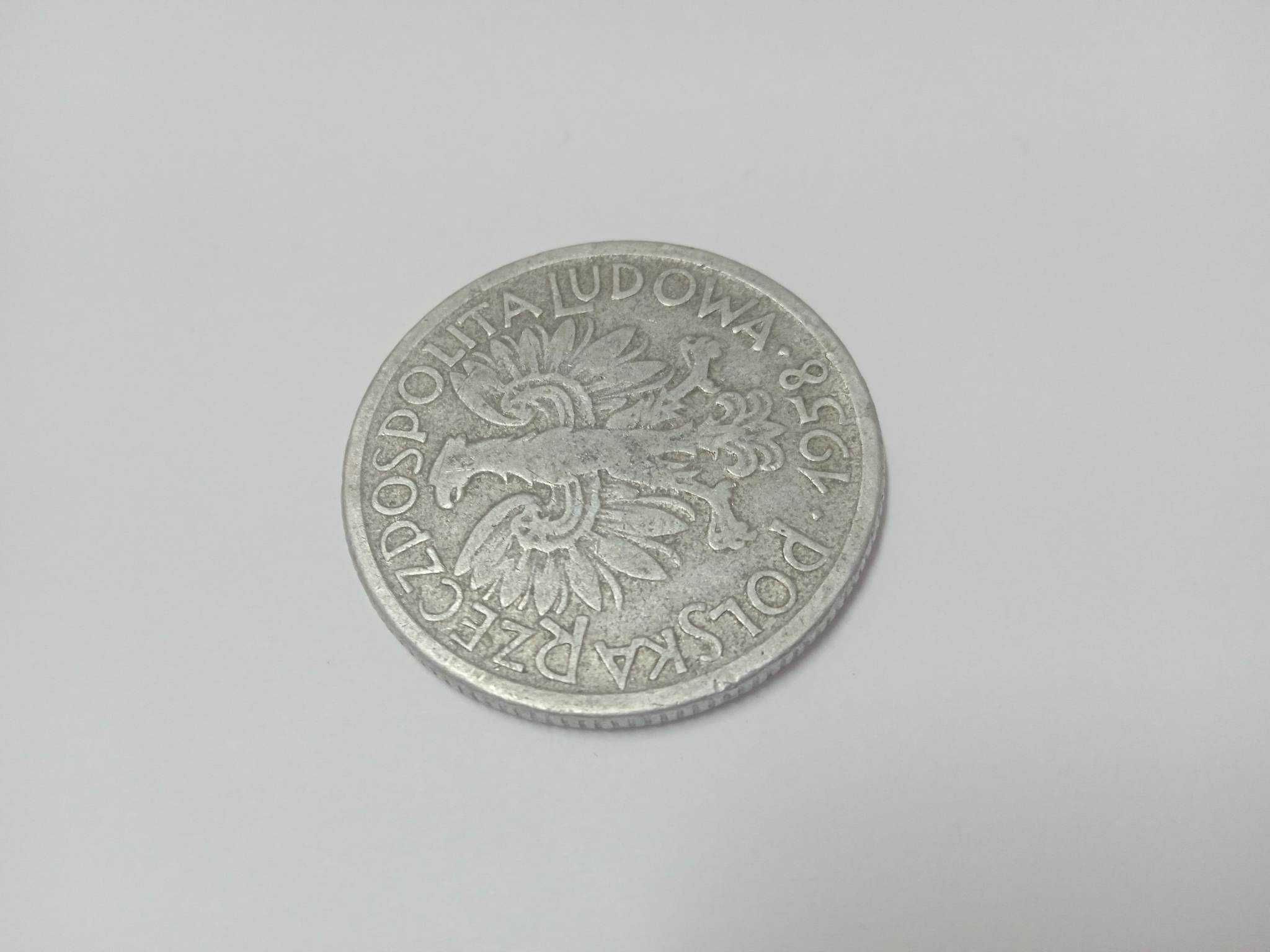 Moneta 2 zł JAGODY KŁOSY 1958 r