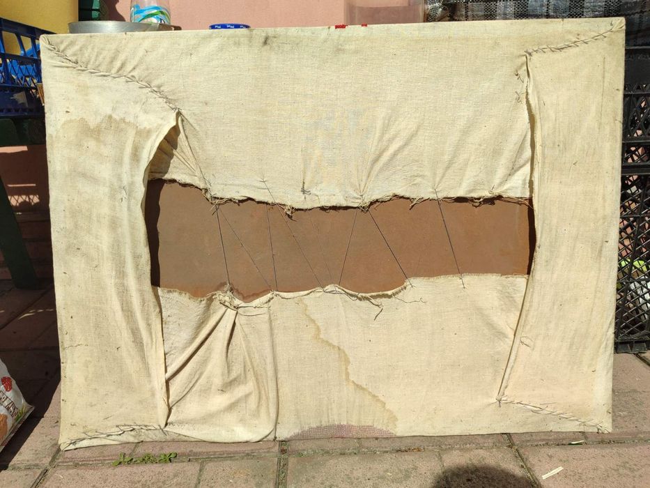 Картина вышивка СССР