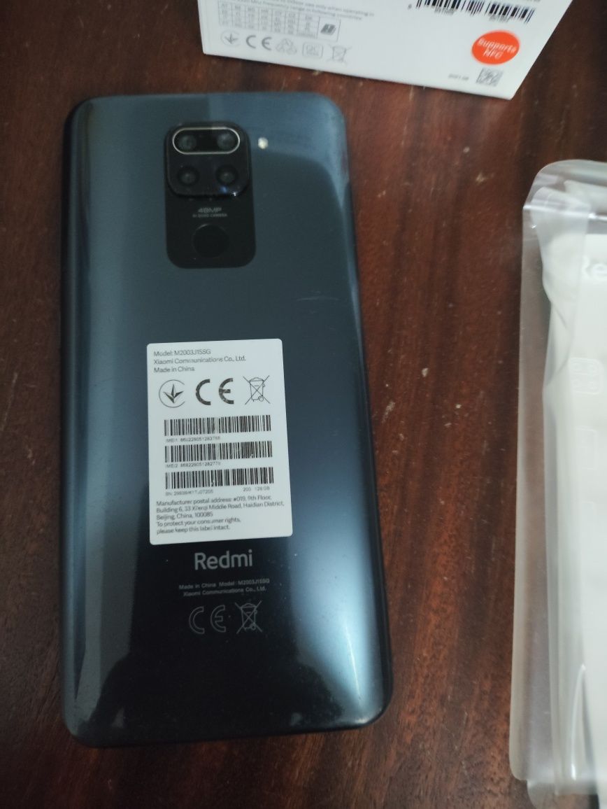 Redmi Note 9 Onix Black 4gb 128 gb