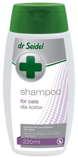 Szampon z kocimiętką do pielęgnacji skóry i sierści kotów Seidel 220ml