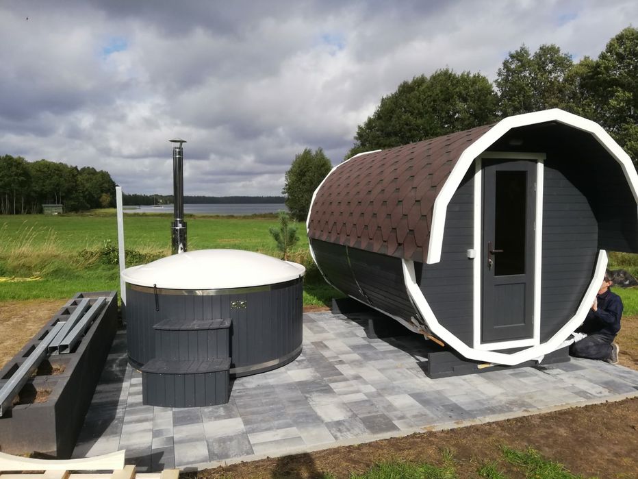 Balia ogrodowa Ruska BANIA Jacuzzi 200cm