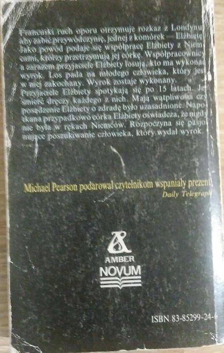 Cień Elzbiety Michael Pearson