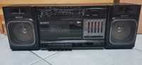 Stary kolekcjonerski radiomagnetofon boombox SONY CFS-1000L