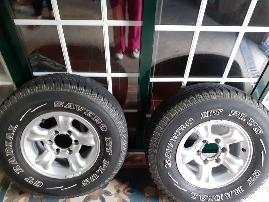 4 jantes com pneu