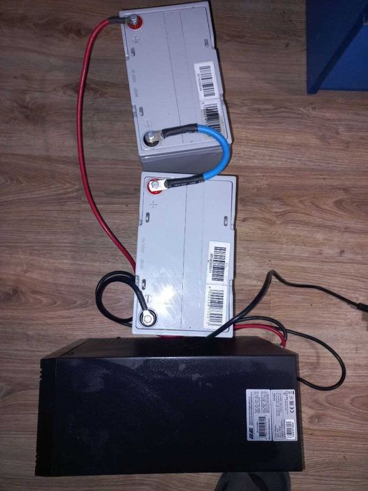 2 акумулятори agm lpm mg 12v - 55ah і джерело бж 2e ps1000L