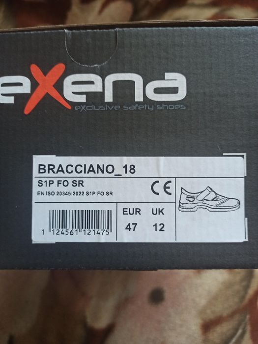 Захисне  взуття exena bracciano 18