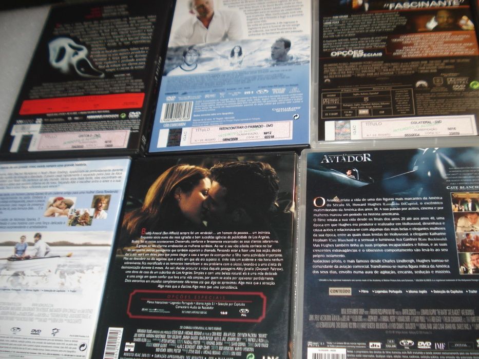 Lote de dvd`s Originais - Filmes - 5 eur a unidade