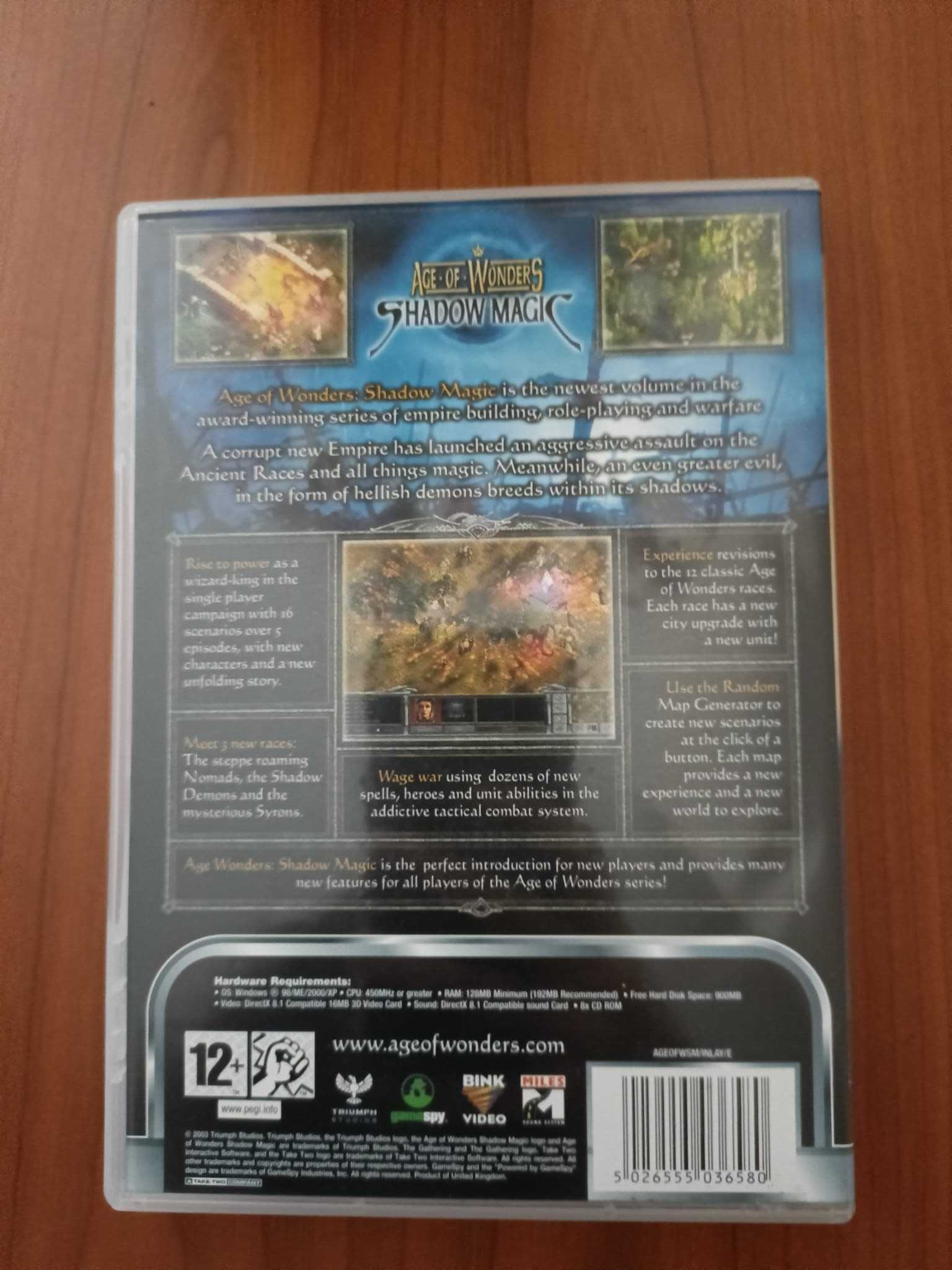 Jogo Age of Wonders Shadow Magic PC