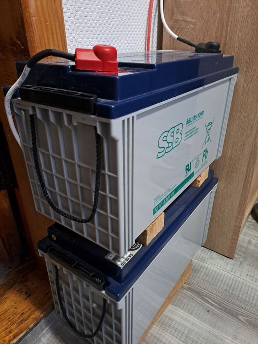 Акумулятори ssb 135 - 2шт - для інверторів