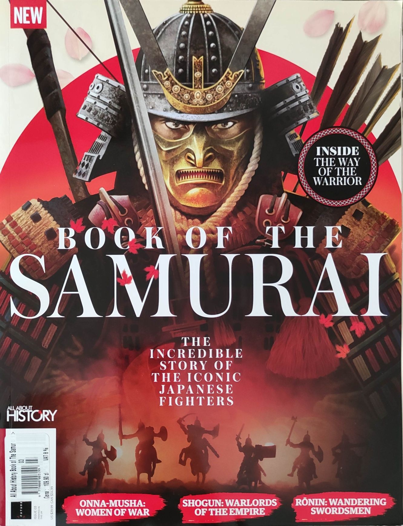 All About History Bookazine Samurajowie Japonia Sengoku historia