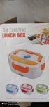 Trwały i solidny lunchbox elektryczny 220v + przejściówka 12v auto