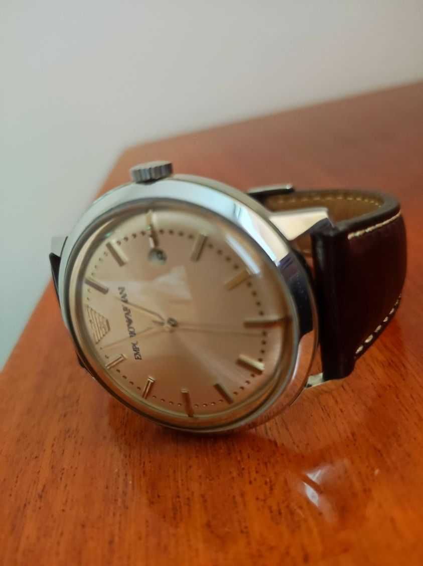 Piękny, klasyczny, zegarek męski Emporio Armani ARO573 z certyfikatem