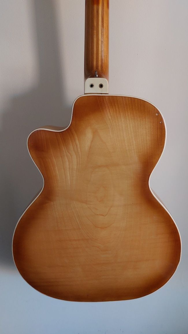 Gitara akustyczna archtop Musima Herrnsdorf vintage antyk DDR