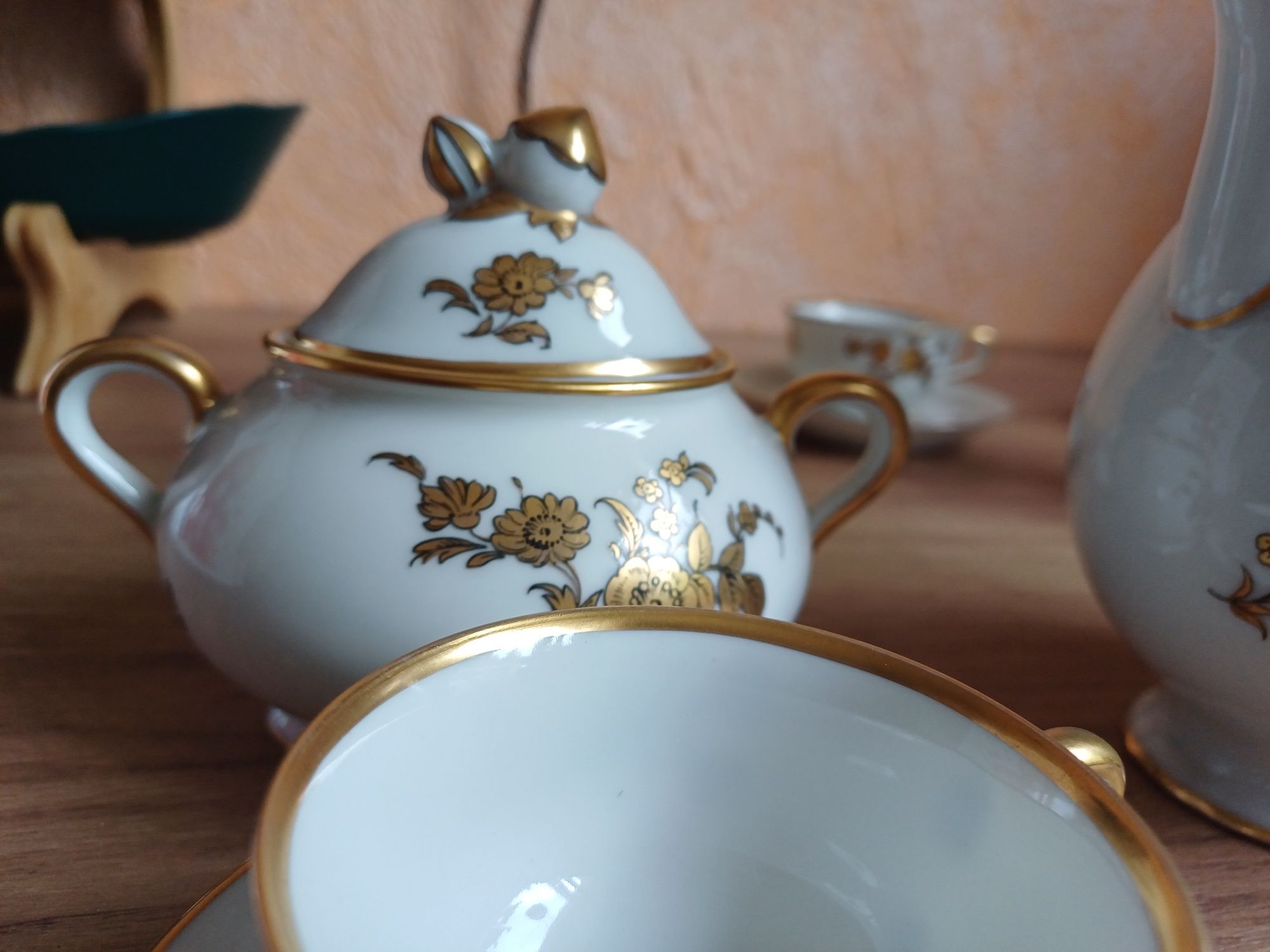 Hutschenreuther Bavaria Dowóz zestaw porcelana do kawy mocca mini stan