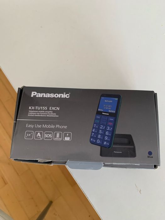 Мобильный телефон Panasonic KX-TU155 Blue (KX-TU155EXCN)