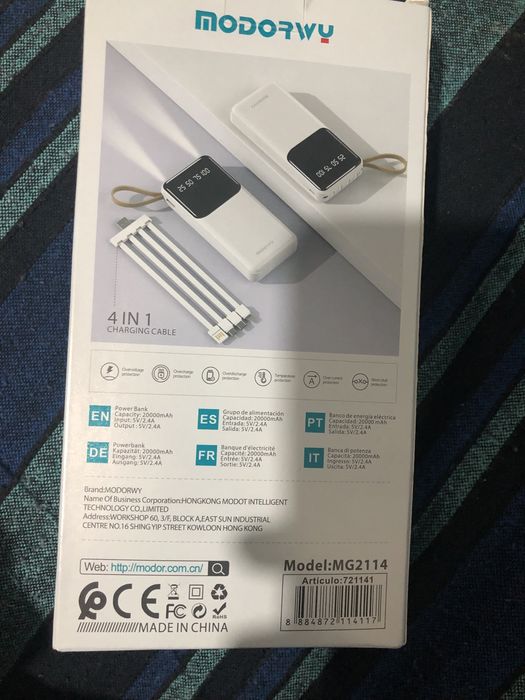 4 in 1 high capacity power bank