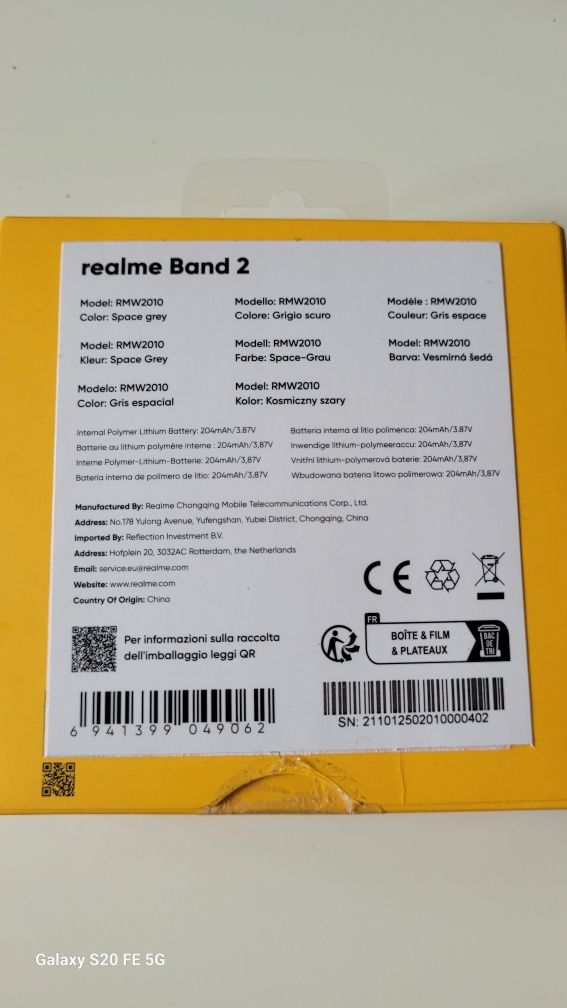 Smartband realme Band 2