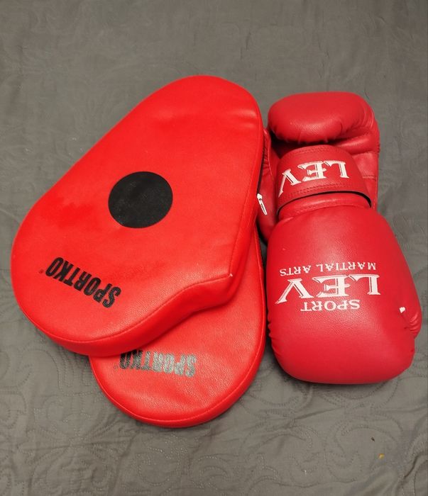 дитячі боксерські рукавиці + лапки oz 6