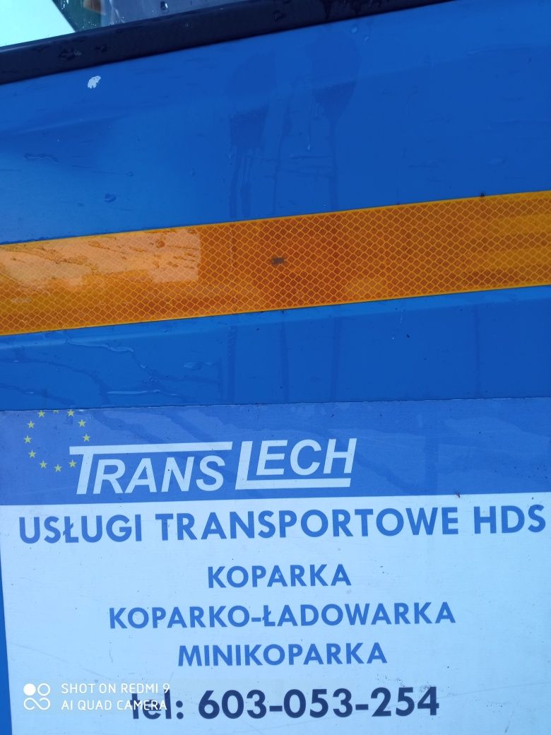 Transport HDS Żuraw