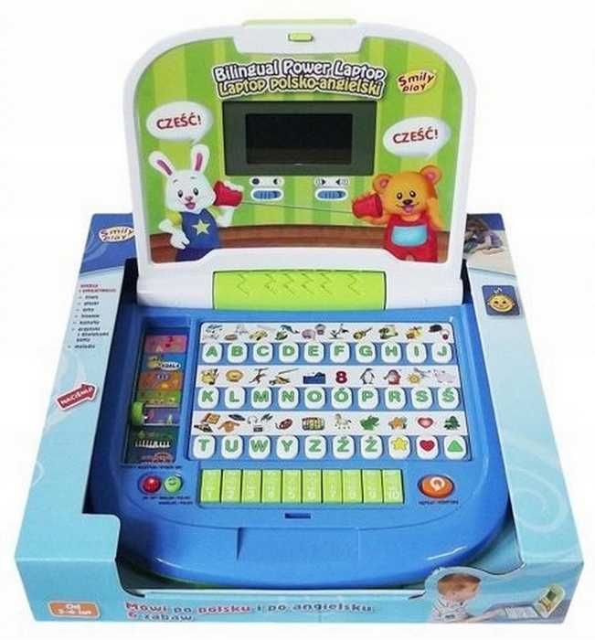Laptop Dwujęzyczny 8030 Smily Play Mądra Główka