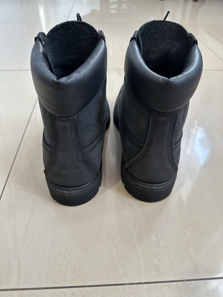 Timberland Premium 6 Inch Męskie Czarne 10.5 US