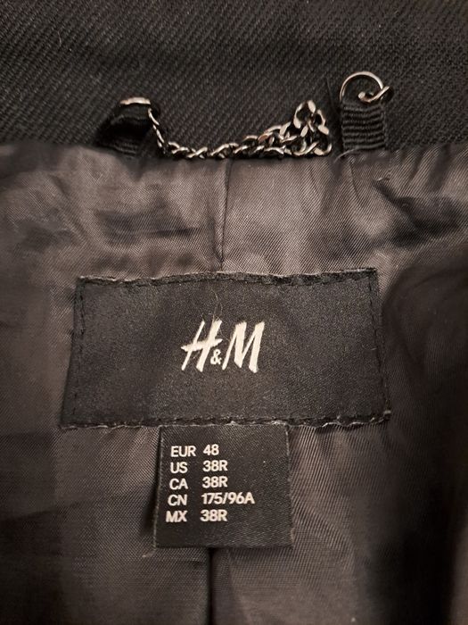 Płaszcz jesienno-wiosenny H&M, męski, stan idealny