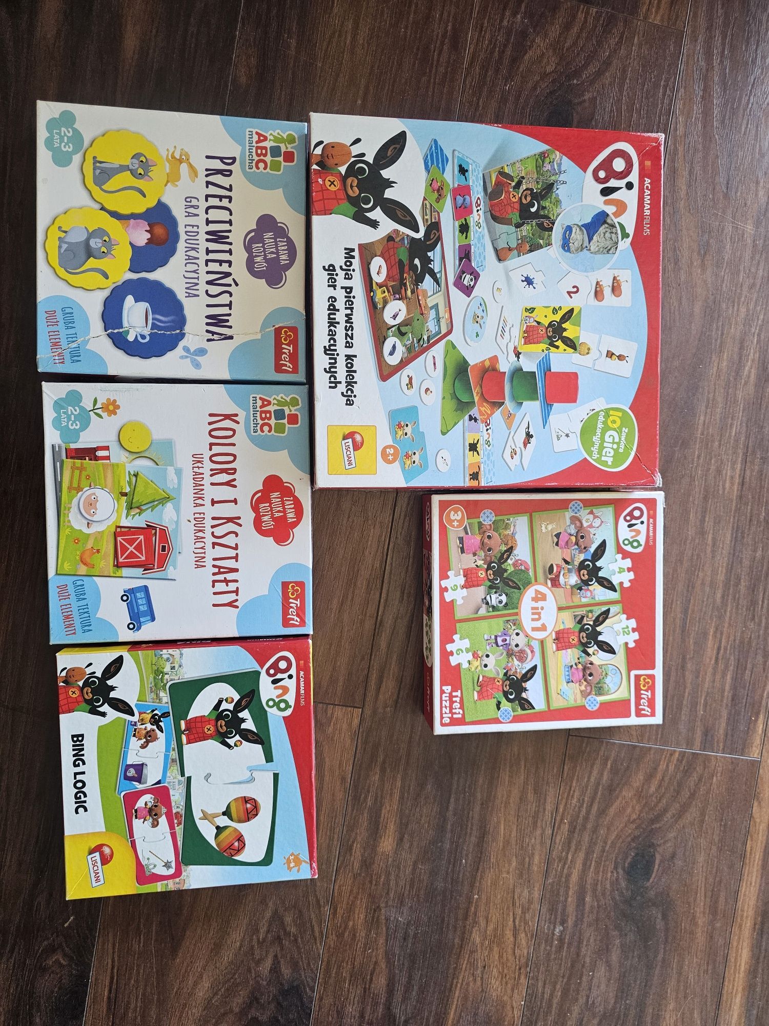 Gry i puzzle dla dzieci 2 -3 lata