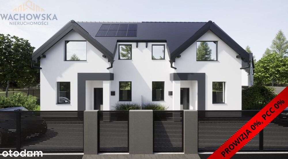 Dom w zabudowie bliźniaczej -  NOWE osiedle Leśne Zacisze