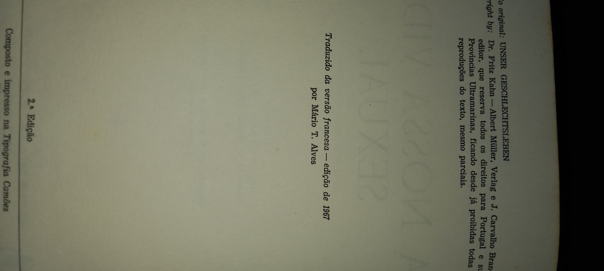 A nossa vida sexual, edi 1967