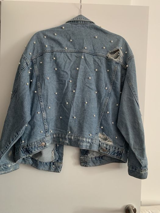 Casaco de ganga oversized