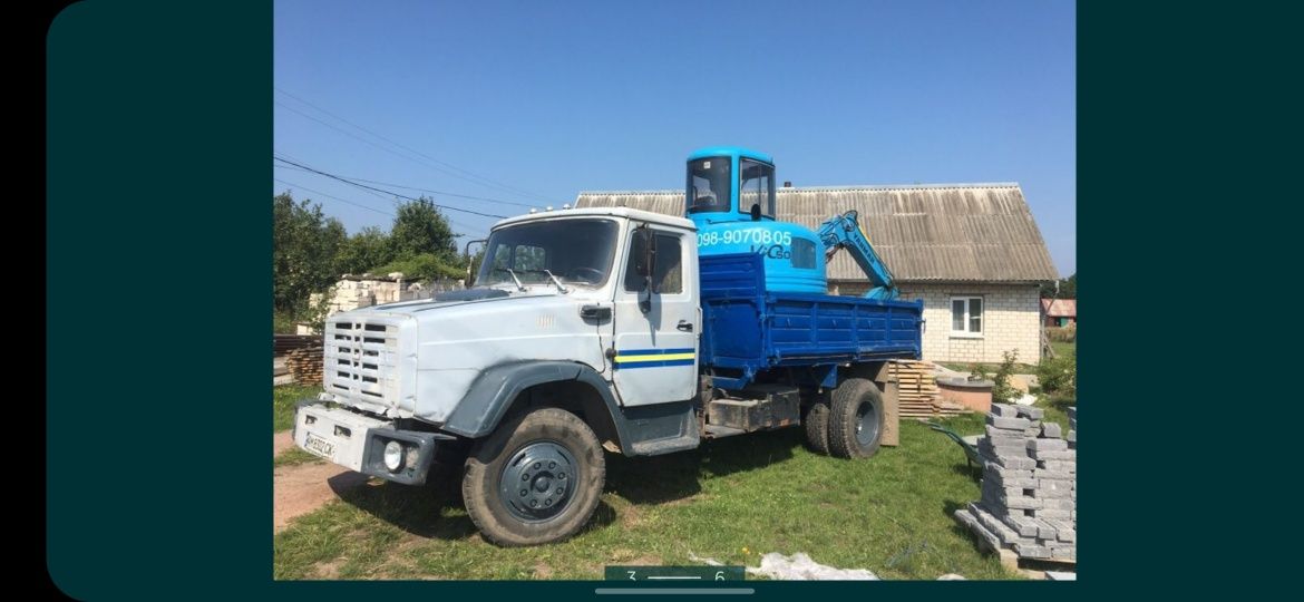 Послуги мініекскаватора 5 тон.