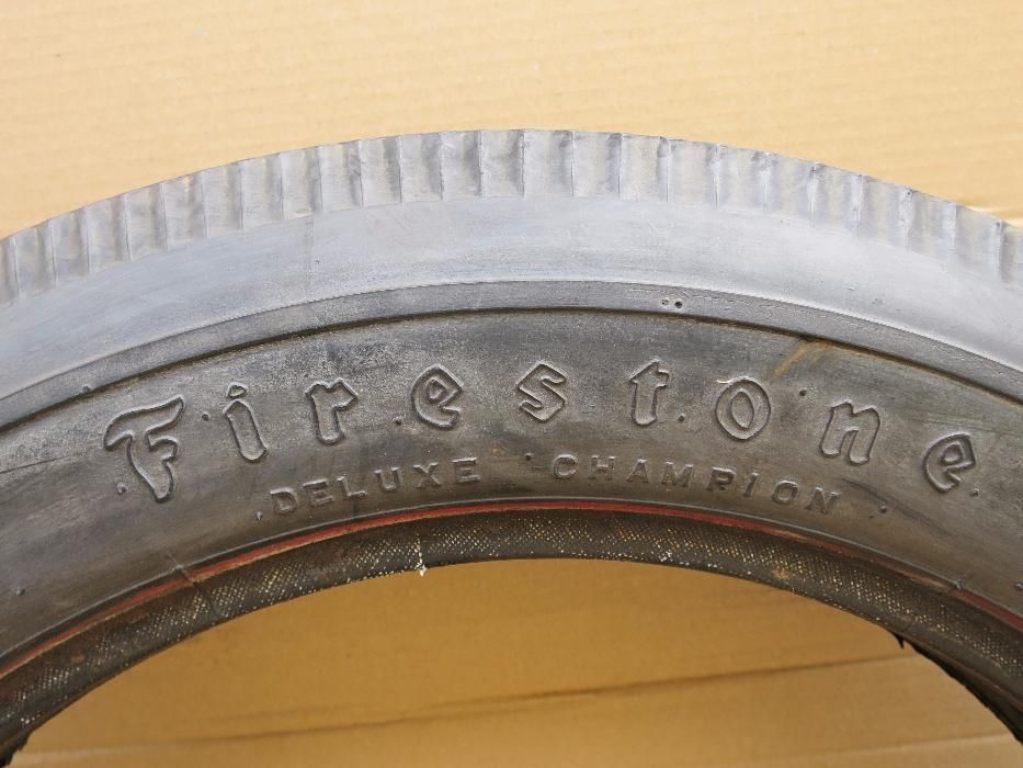 Pneu Firestone antigo automóvel Ford