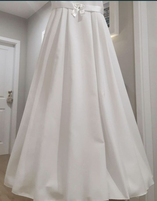 *Emmi Mariage* cudna sukienka alba komunijna bolerko torebka halka 134